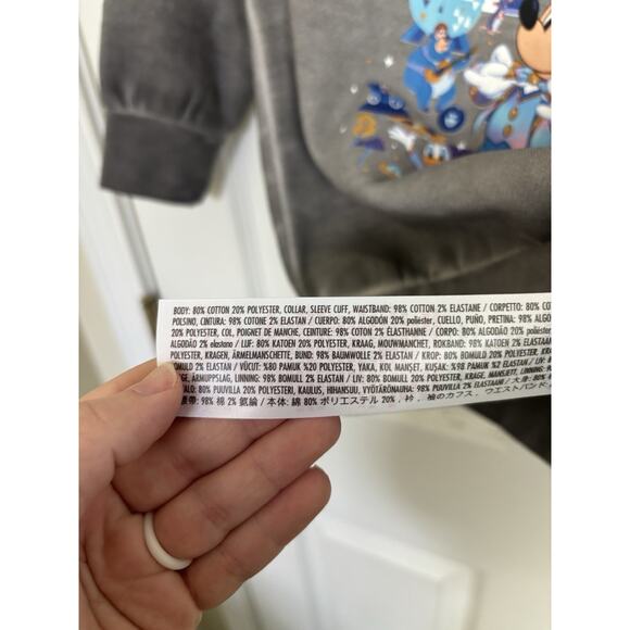 NWOT Walt Disney World 50th Pullover Crewneck Sweatshirt Kids Size XS - Picture 6 of 6